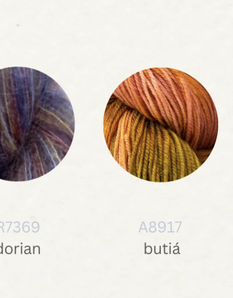 Manos - Churrinche Shawl Kit,  Colorful Warmth