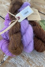 Manos - Churrinche Shawl Kit,  Cocoa Nymph