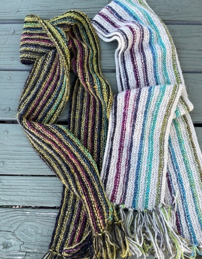 Churchmouse Magic Three-Yarn Scarf #3