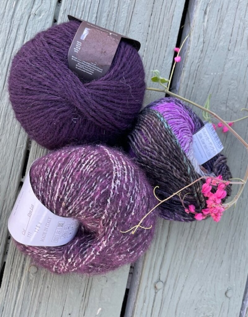 Churchmouse Magic Three-Yarn Scarf #3