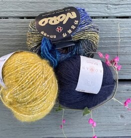 Churchmouse Magic Three-Yarn Scarf Kit  #7