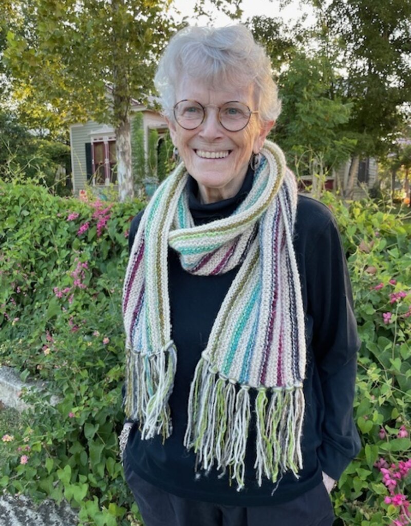 Churchmouse Magic Three-Yarn Scarf Kit  #7