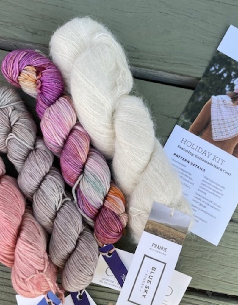 Malabrigo Holiday 2025 Kit (Prairie & Caprino)