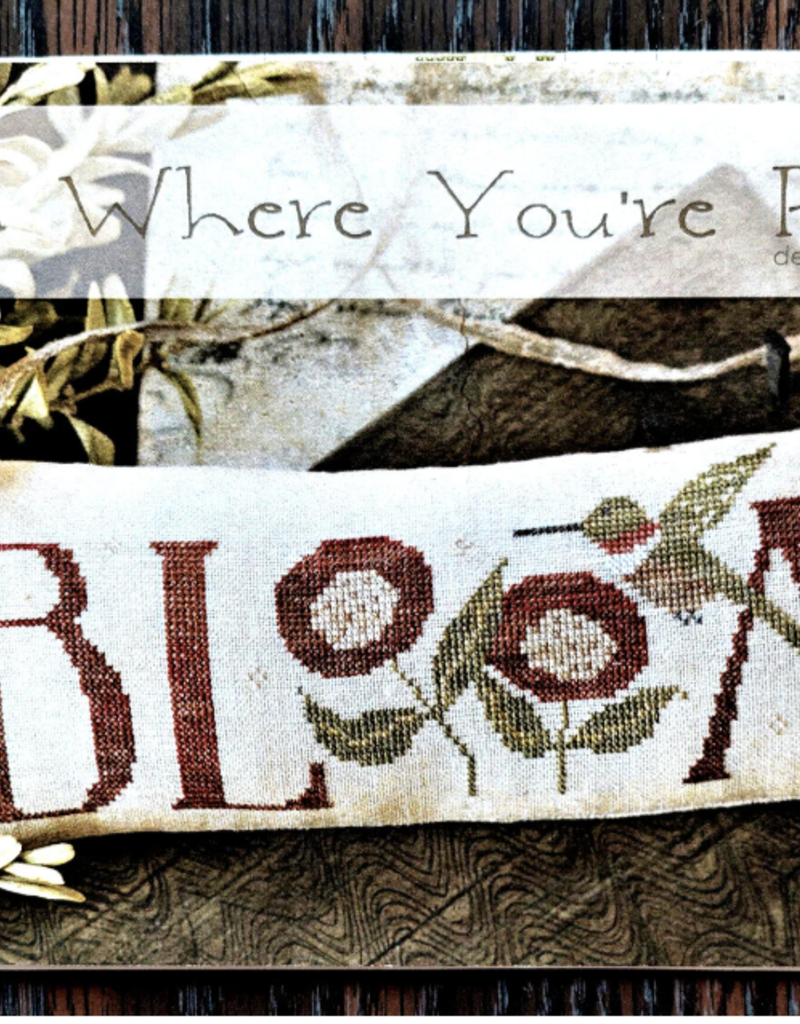 Country Stitches - CS211 Bloom Where You're Planted