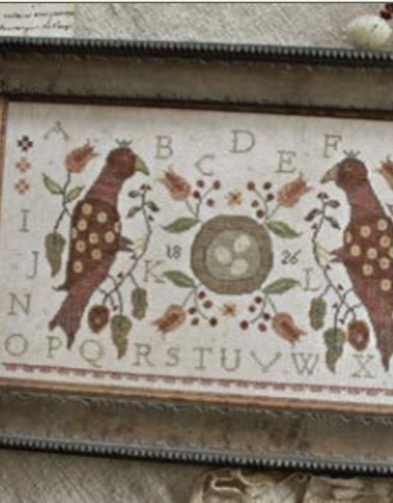 Country Stitches - Red Bird Fraktur