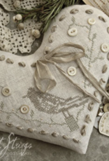 Country Stitches - CS156 Tied with Heart Strings