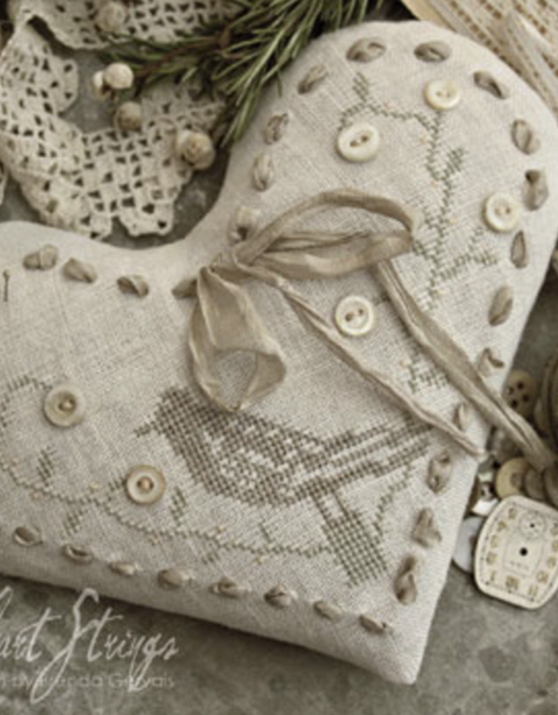 Country Stitches - CS156 Tied with Heart Strings