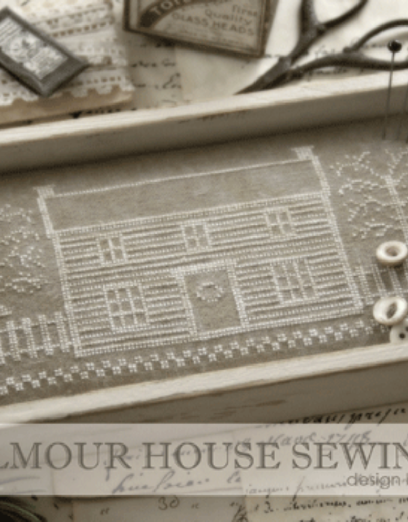 Country Stitches - CS179 Gilmore House Sewing Tray, The
