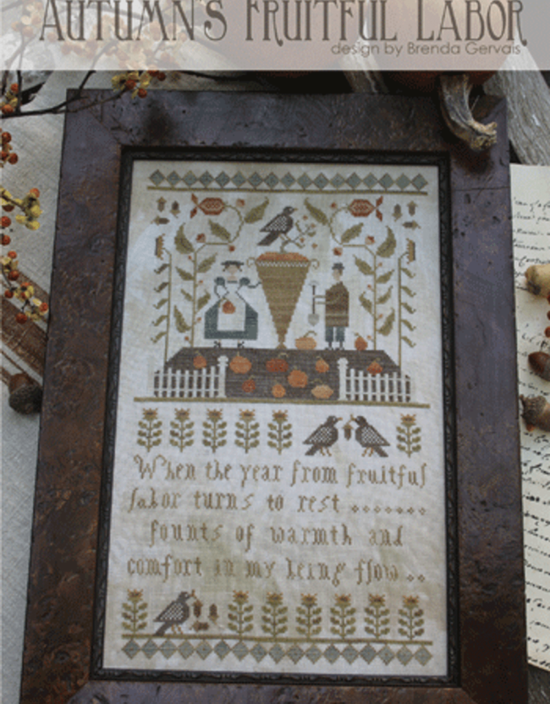 Country Stitches - CS192 Autumn's Fruitful Labor