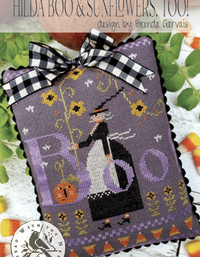 Country Stitches - CS284 Hilda Boo & Sunflowers, Too