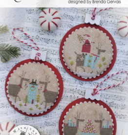 Country Stitches - CS337 Reindeer Games with Board