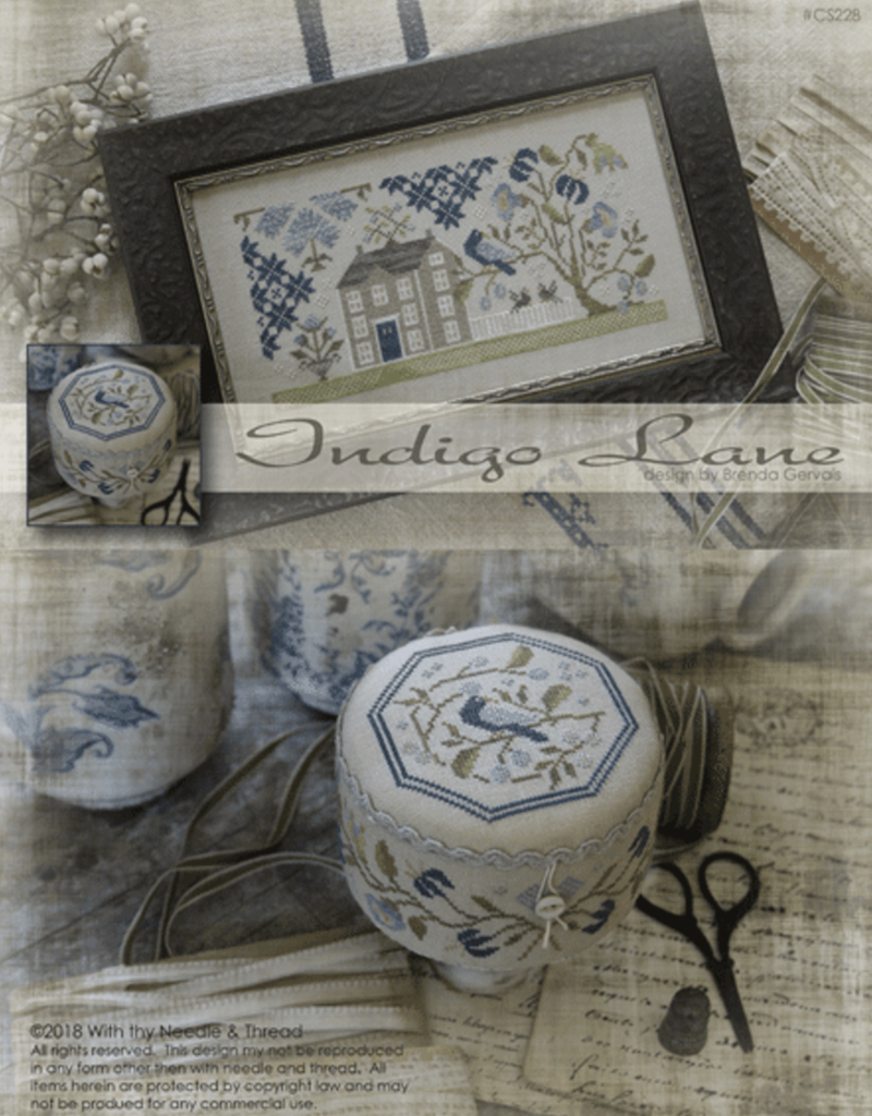 Country Stitches - CS228 Indigo Lane
