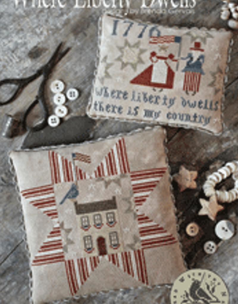Country Stitches - CS257 Where Liberty Dwells
