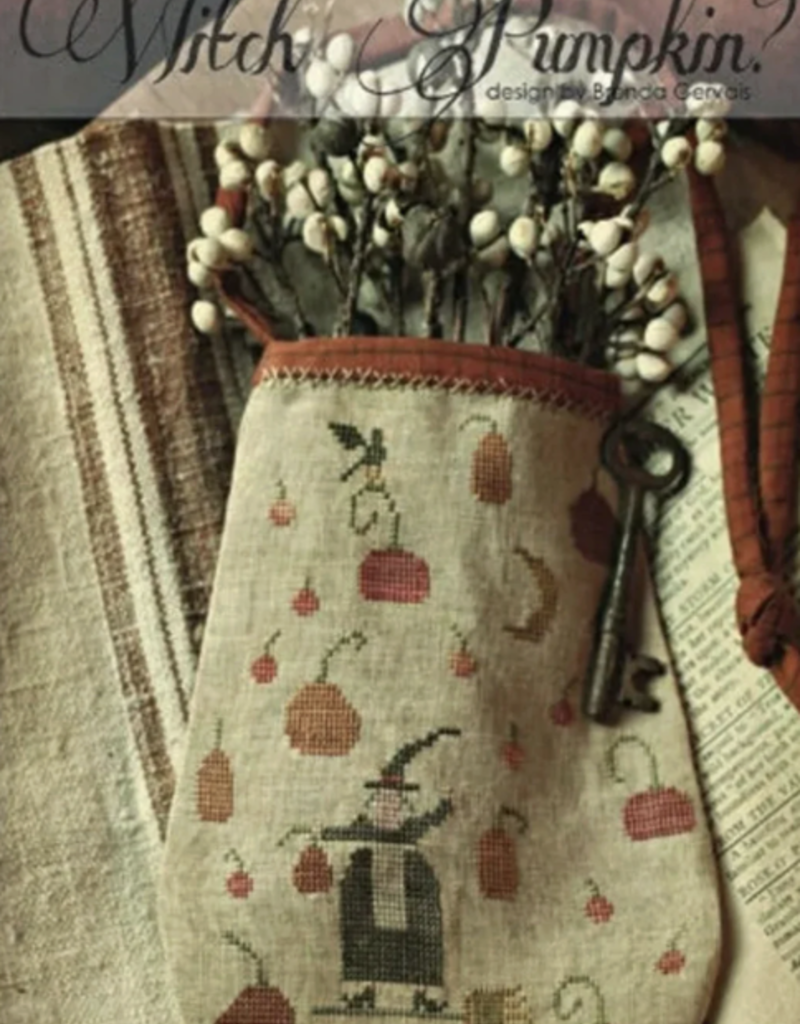 Country Stitches - CS98 Witch Pumpkin