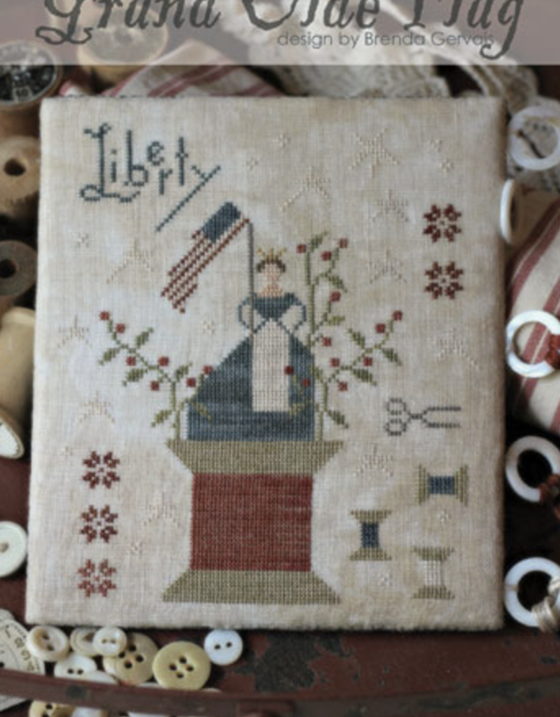 Country Stitches - CS164 Grand Olde Flag