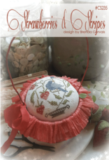 Country Stitches - CS235 Strawberries & Stripes