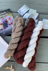 Fibre Co - One Sock Colourwork Kit - Autumn