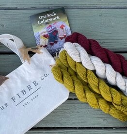 Fibre Co - One Sock Colourwork Kit - Candy Stripe