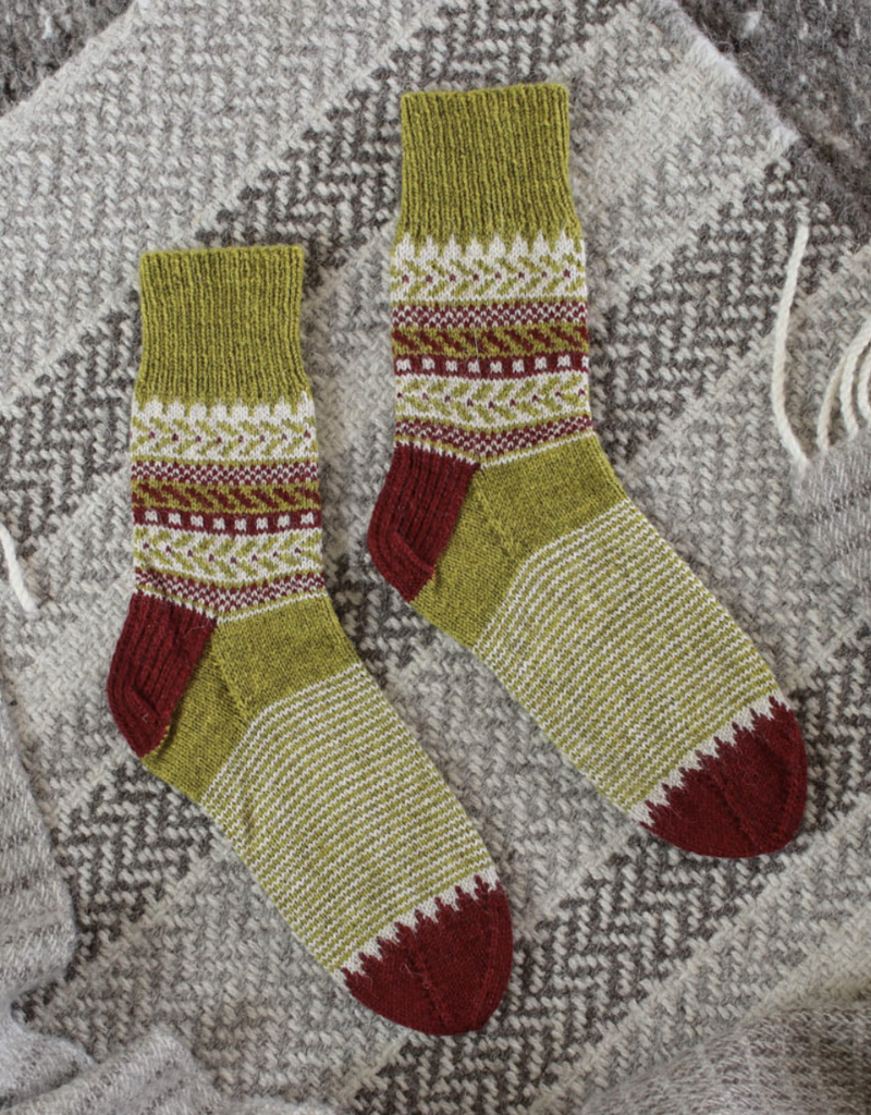 Fibre Co - One Sock Colourwork Kit - Candy Stripe