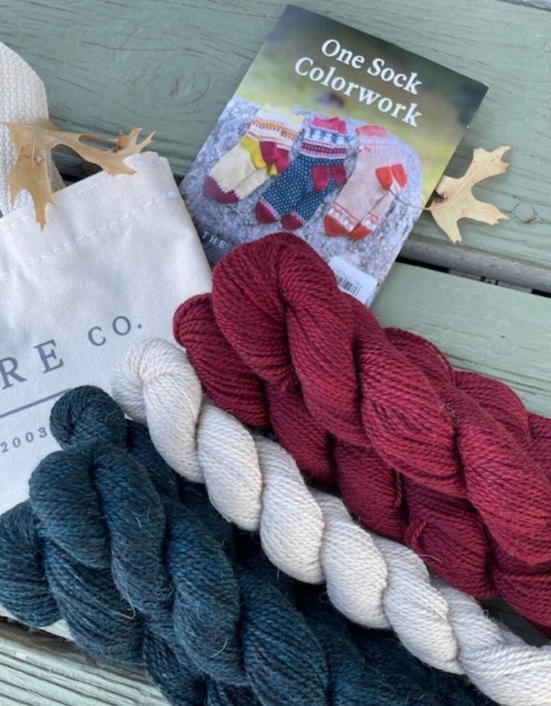 Fibre Co - One Sock Colourwork Kit - Snowman