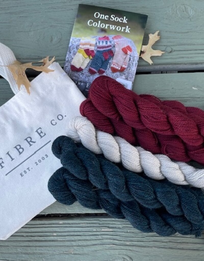 Fibre Co - One Sock Colourwork Kit - Snowman