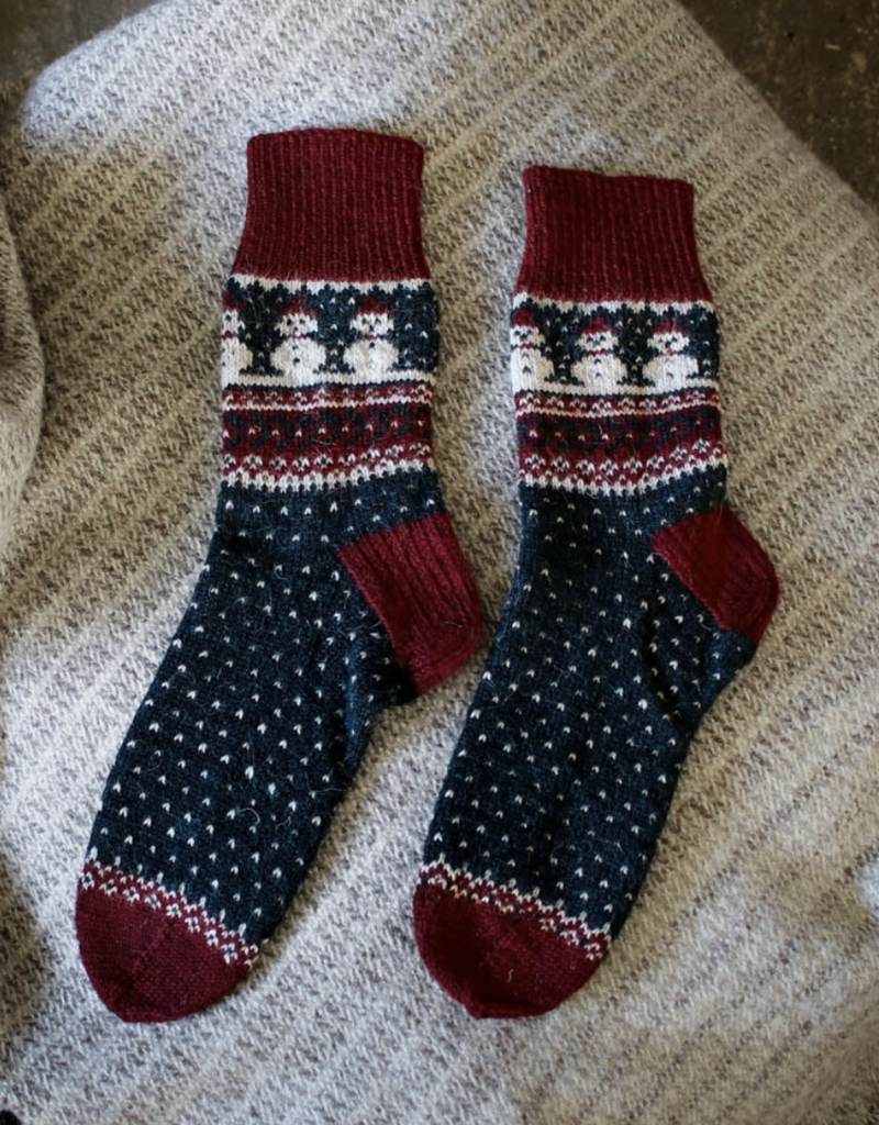 Fibre Co - One Sock Colourwork Kit - Snowman