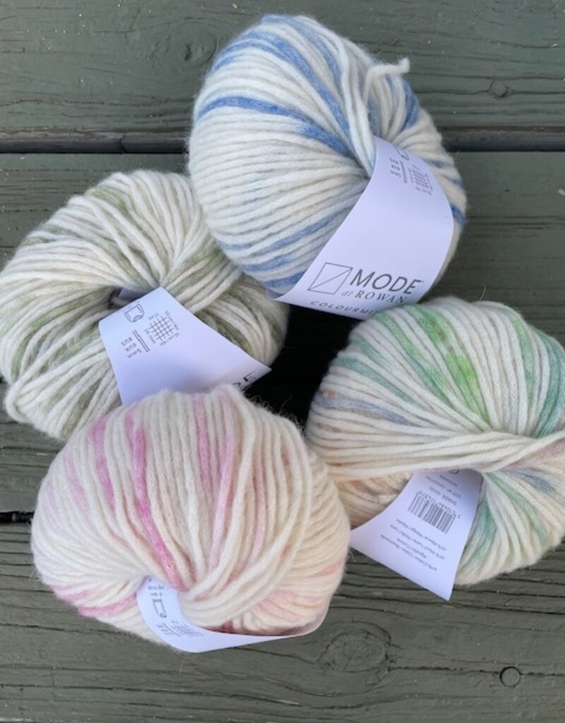 Mode at Rowan Colourmix 10101, Blues