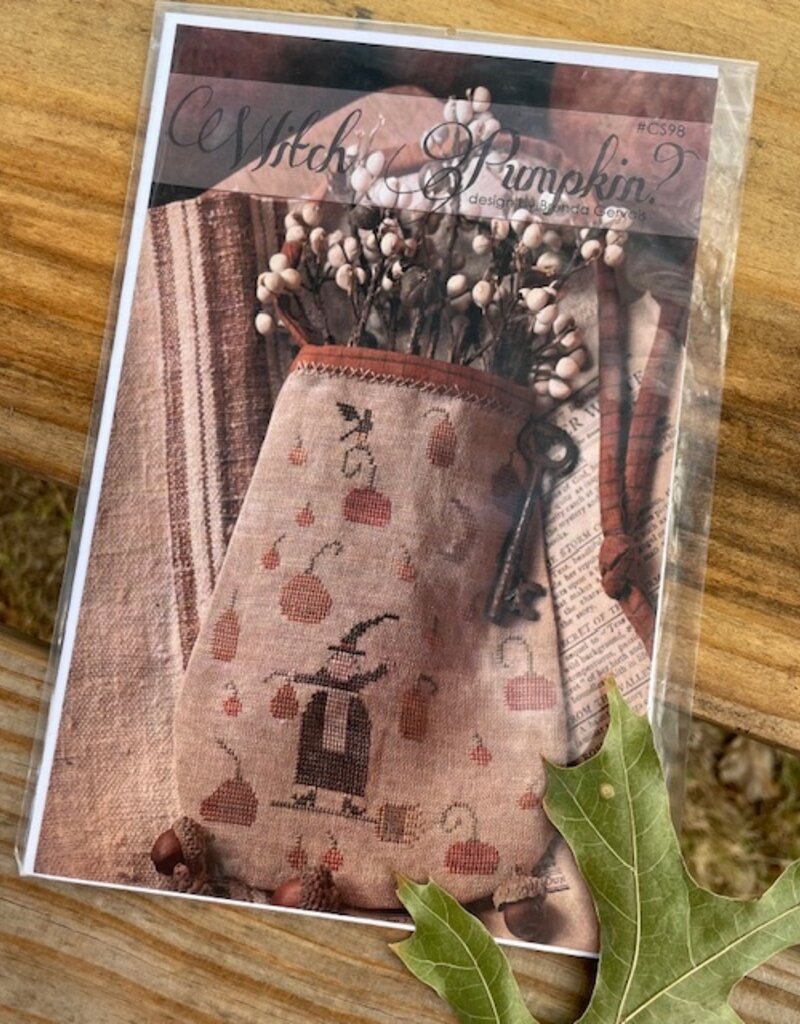 Country Stitches - CS98 Witch Pumpkin
