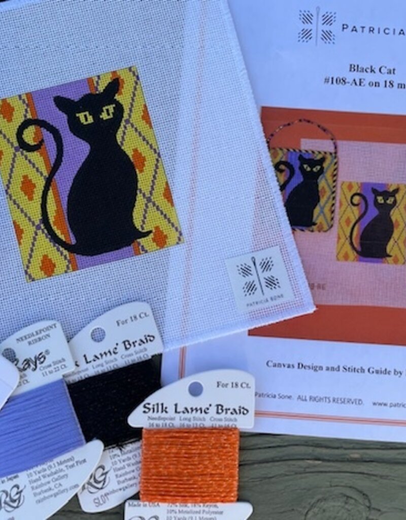 Patricia Sone - 108 AE  Black Cat & Stitch Guide (18M)