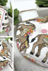 Tiny Modernist - Donkey Biscornu