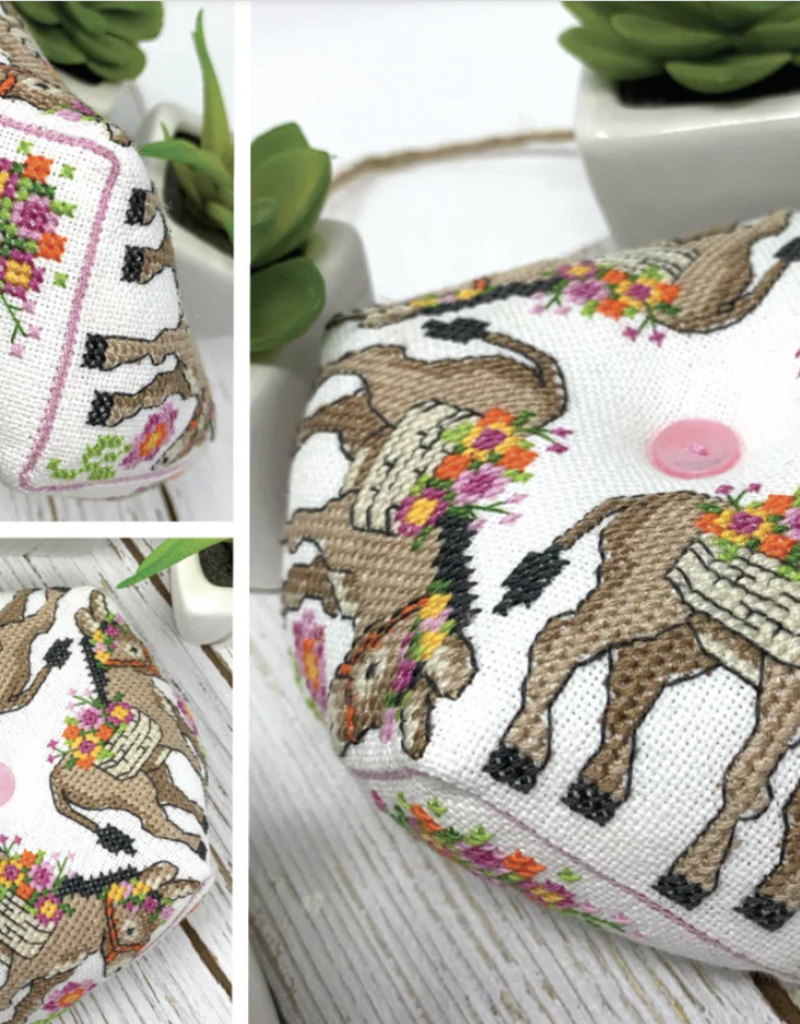 Tiny Modernist - Donkey Biscornu