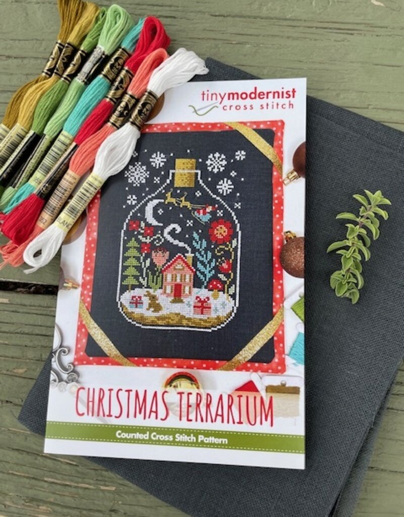 Tiny Modernnist - Christmas Terrarium