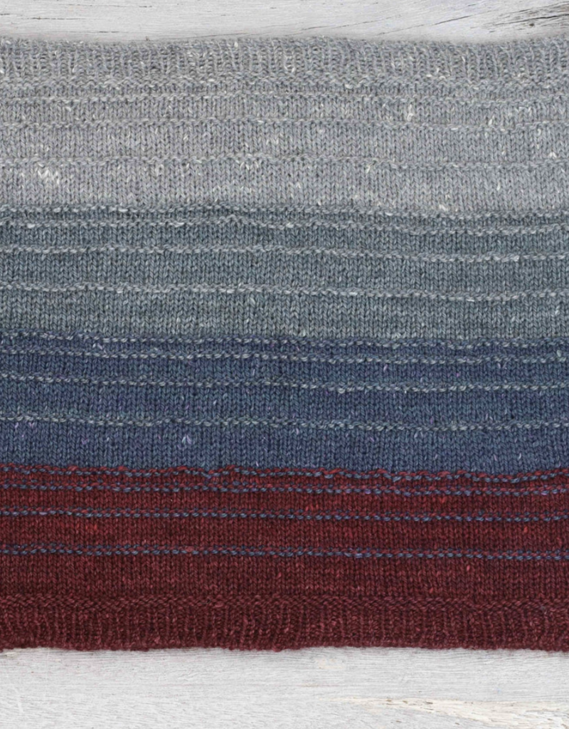 Fibre Company, The Fibre Co - In the Flow Cowl Kit - Acadia Birch & Orange Storm