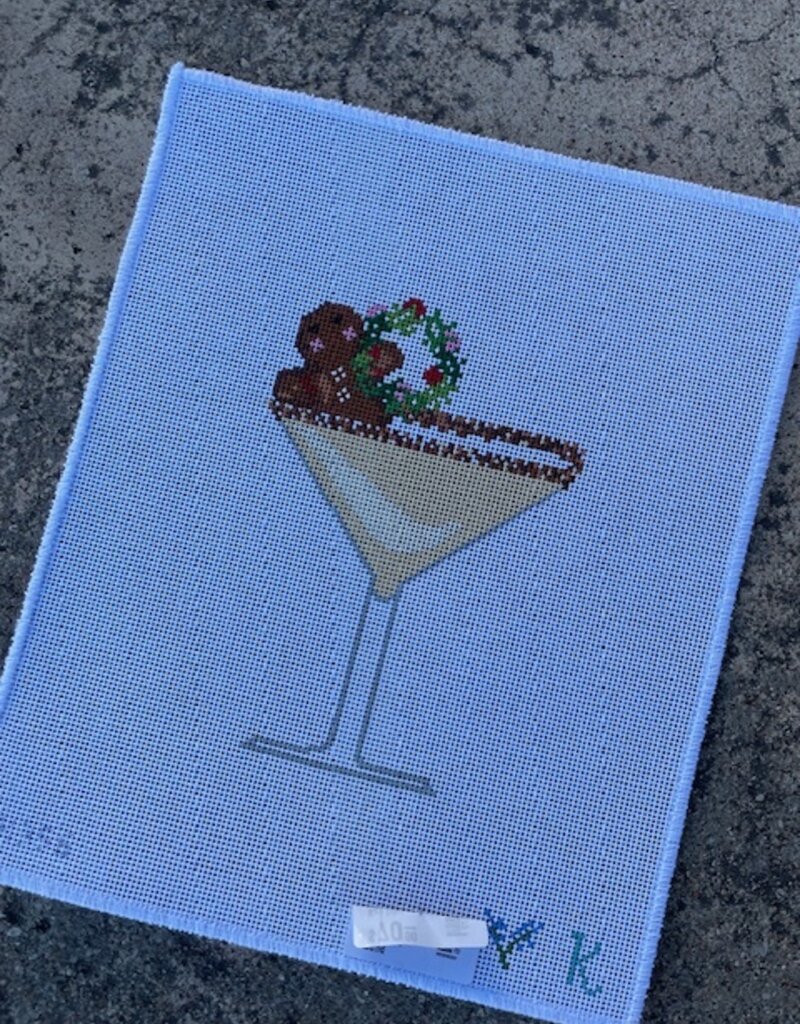 Kay Irby - K356  Martini Gingerbread (18M)    4" Round