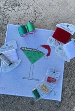 Kay Irby - KI13 Martini/Grasshopper with Santa Hat  (18M)