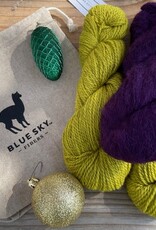 Blue Sky - Calypso Cowl Kit, NOLA Golden Yarrow & Elderberry