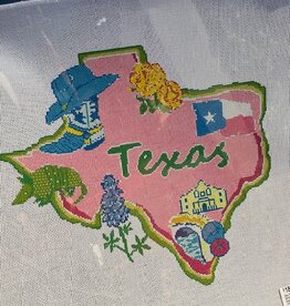 Needlepoint by Laura - BW2006NBL State of Texas (18M)