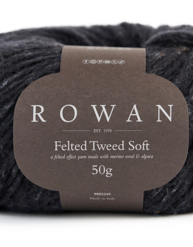 Rowan - Felted Tweed Soft 10019, Black