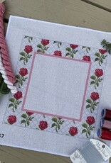 Needlepaint - 202447 Rosebud Wedding Pillow (13M)