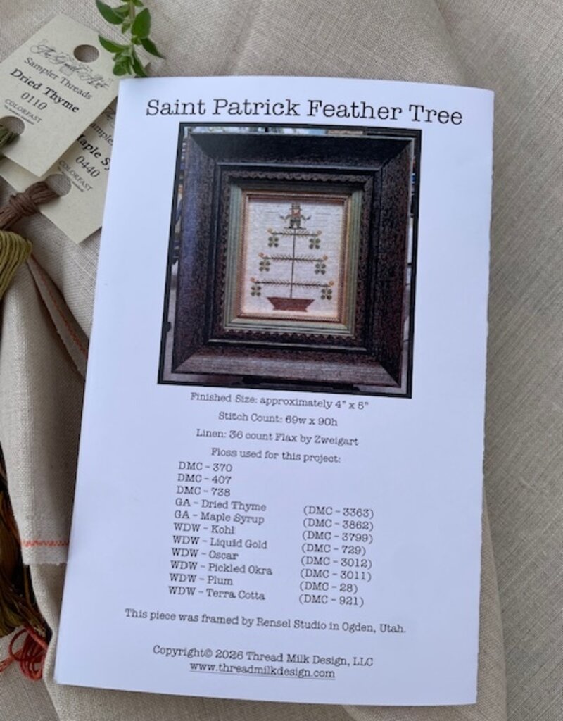 Thread Milk - Saint Patrick Feather Tree