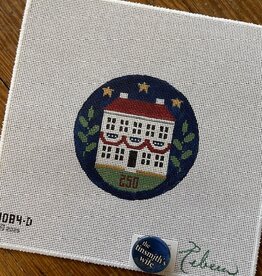 Rebecca Wood - 1084d American House  (18M)  4' Round