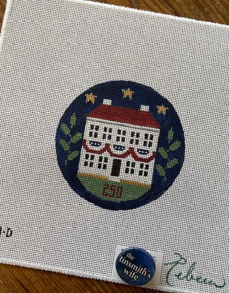 Rebecca Wood - 1084d American House  (18M)  4' Round