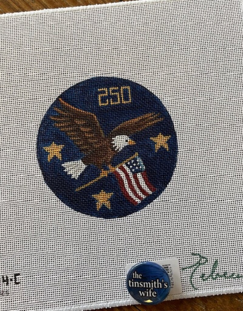 Rebecca Wood - 1084c Land of the Free (18M)   4" Round