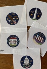 Rebecca Wood - 1084c Land of the Free (18M)   4" Round