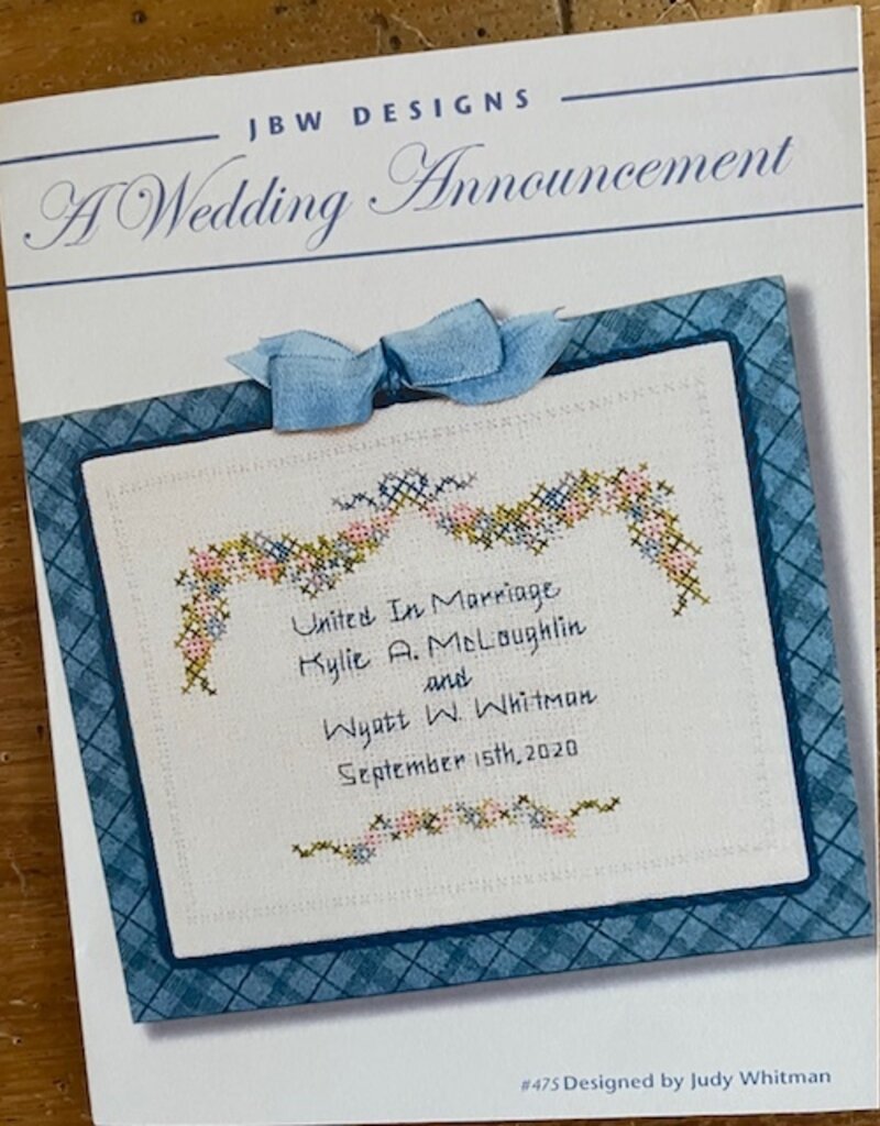 JBW- A Wedding Announcement