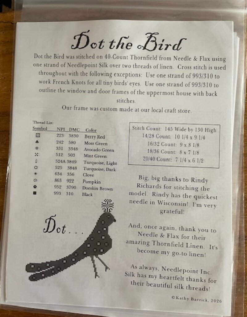 Kathy Barrick - Dot the Bird
