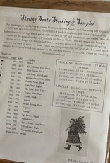 Kathy Barrick - Skating Santa Stocking & Sampler