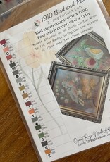 Quaint Rose - 1910 Bird & Pear