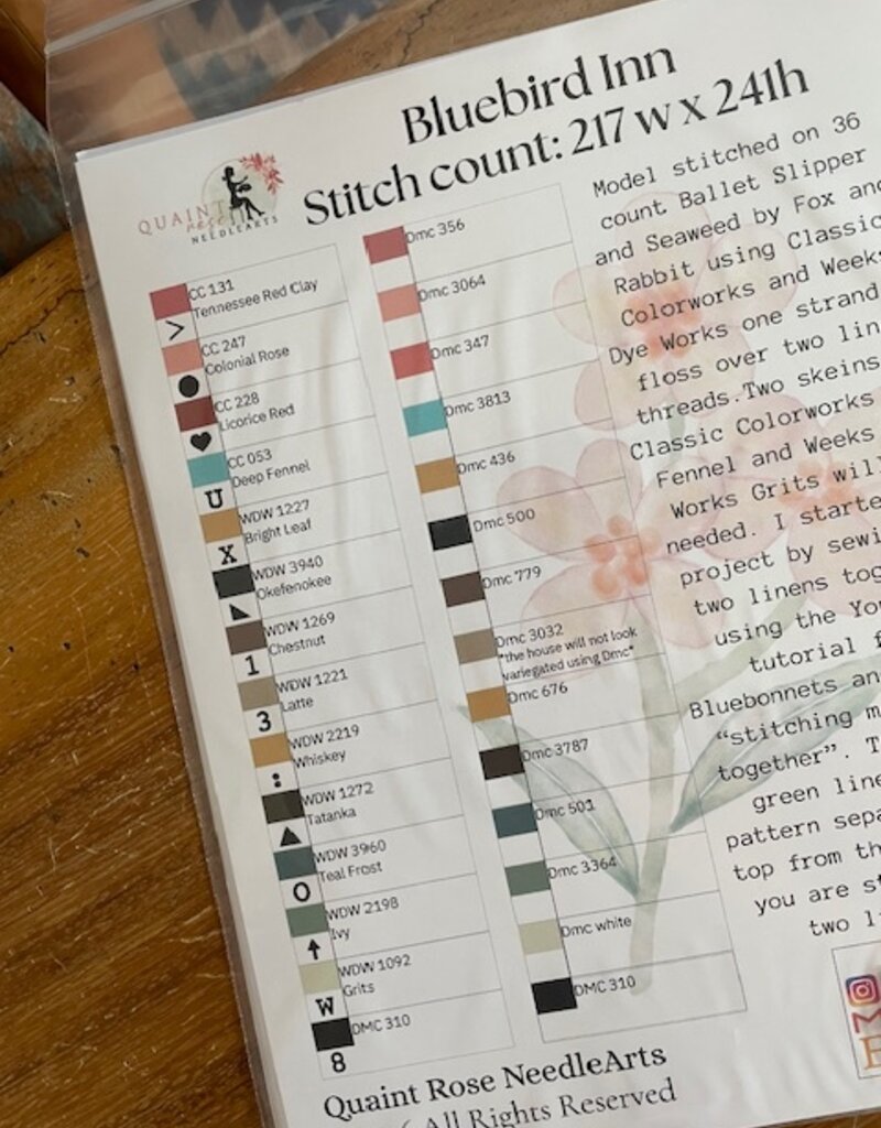 Quaint Rose -  Bluebird Inn