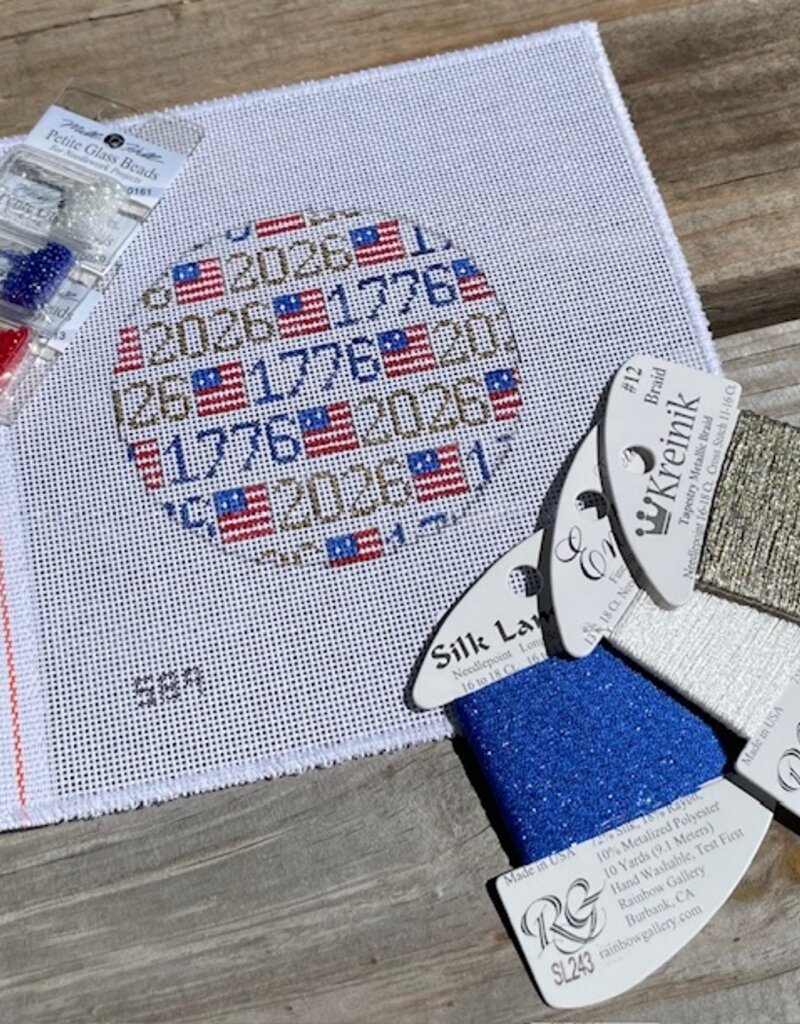 Beth Gantz - 589 1776-2026 (18M)   4" Round